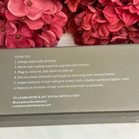 COMPLEX CULTURE Titanium Curling Wand 32mm - Picture 15 of 16